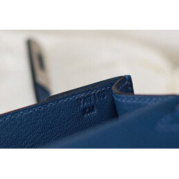 Replica Hermes Navy Blue Kelly Depeches 25 Pouch