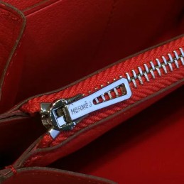 Replica Hermes Red Constance Compact Wallet