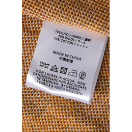 Replica Hermes yellow knit cardigan sweater