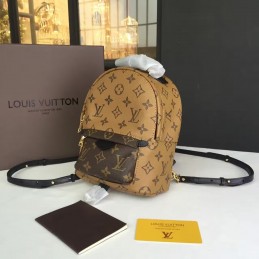 Replica Louis Vuitton Reverse Monogram Palm Springs Backpack Mini