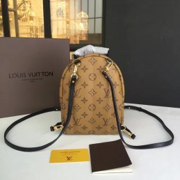 Replica Louis Vuitton Reverse Monogram Palm Springs Backpack Mini