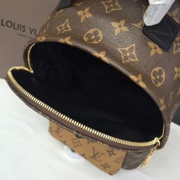 Replica Louis Vuitton Brown Reverse Monogram Palm Springs Backpack PM
