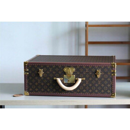 Replica Louis Vuitton Brown Monogram Vintage Suitcase Set