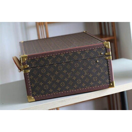 Replica Louis Vuitton Brown Monogram Vintage Suitcase Set