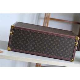 Replica Louis Vuitton Brown Monogram Vintage Suitcase Set