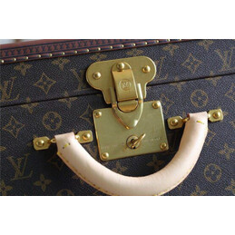 Replica Louis Vuitton Brown Monogram Vintage Suitcase Set