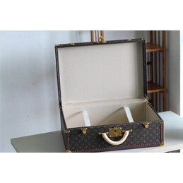 Replica Louis Vuitton Brown Monogram Vintage Suitcase Set