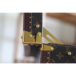 Replica Louis Vuitton Brown Monogram Vintage Suitcase Set