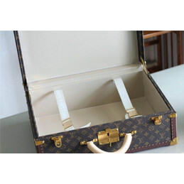 Replica Louis Vuitton Brown Monogram Vintage Suitcase Set
