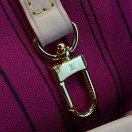 Replica Louis Vuitton Brown Monogram Pink Interior Neverfull MM