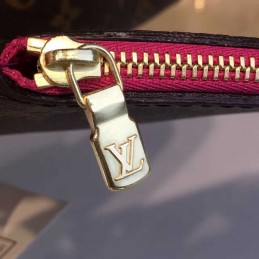 Replica Louis Vuitton Brown Monogram Pink Interior Neverfull MM