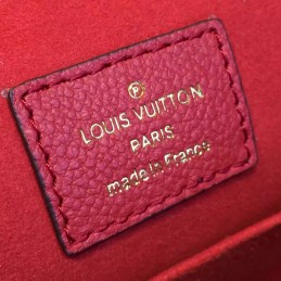 Replica Louis Vuitton Red Black Stitch Junot Crossbody Bag