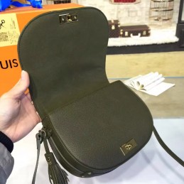 Replica Louis Vuitton Gray Pink Stitch Junot Crossbody Bag