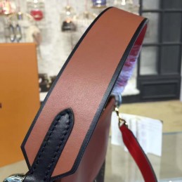 Replica Louis Vuitton Brown Monogram Burgundy Tuileries Besace