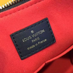 Replica Louis Vuitton Brown Monogram Brown Red Tuileries Handbag