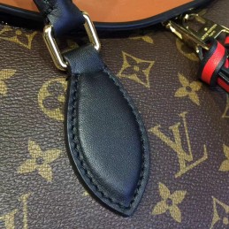 Replica Louis Vuitton Brown Monogram Brown Red Tuileries Handbag