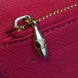 Replica Louis Vuitton Brown Monogram Bright Pink Panel Kimono Wallet
