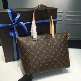 Replica Louis Vuitton Brown Monogram Beige Trim Iena PM