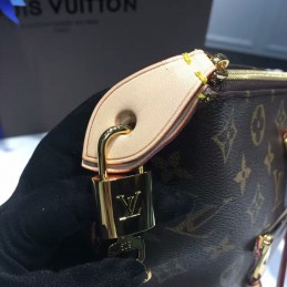 Replica Louis Vuitton Brown Monogram Beige Trim Iena PM