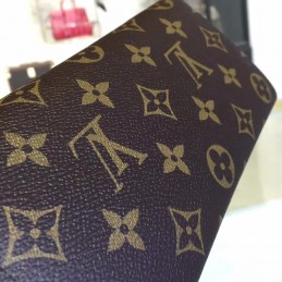Replica Louis Vuitton Brown Monogram Yellow Interior Emilie Wallet