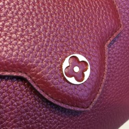 Replica Louis Vuitton Burgundy Chain Capucines Mini