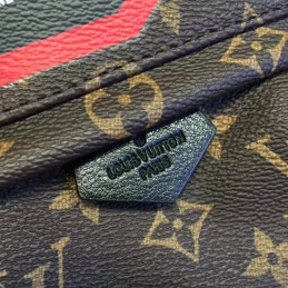 Replica Louis Vuitton Brown Monogram Travel Patch Palm Springs Backpack Mini