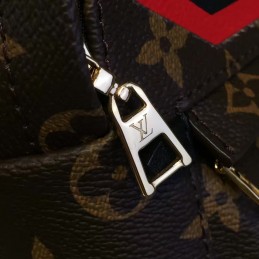 Replica Louis Vuitton Brown Monogram Travel Patch Palm Springs Backpack Mini
