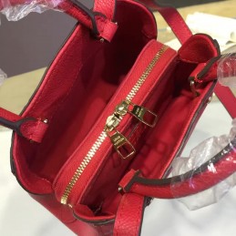 Replica Louis Vuitton Red Embossed Monogram Montaigne Mini