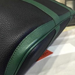 Replica Hermes Black Green Garden Party 36 Bag