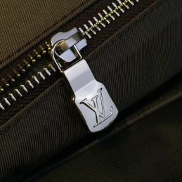 Replica Louis Vuitton Brown Damier Ebene Zebra Patch Atlas Tote