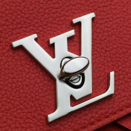 Replica Louis Vuitton Red Lockme Backpack