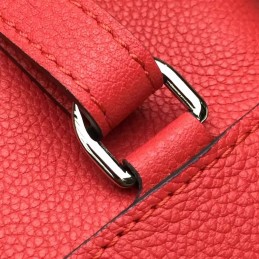 Replica Louis Vuitton Red Lockme Backpack