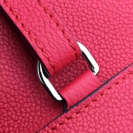 Replica Louis Vuitton Red Lockme Backpack