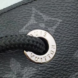 Replica Louis Vuitton Black Monogram Eclipse Explorer Backpack