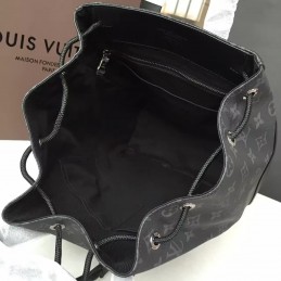 Replica Louis Vuitton Black Monogram Eclipse Explorer Backpack
