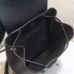 Replica Louis Vuitton Black Lockme Backpack
