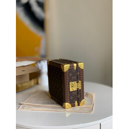Replica Louis Vuitton Brown Monogram Jewelry Box