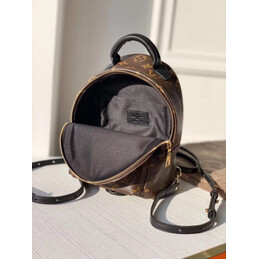 Replica Louis Vuitton Brown Monogram Palm Springs Backpack Mini