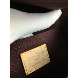 Replica Louis Vuitton Brown Monogram Beige Strap Favorite PM