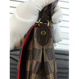Replica Louis Vuitton Brown Damier Ebene Favorite MM