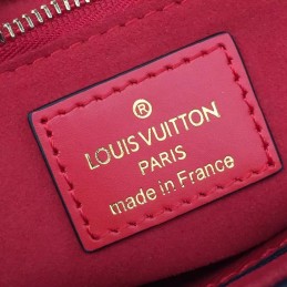 Replica Louis Vuitton Red Structured Candy Bag