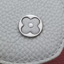 Replica Louis Vuitton White Pink Ombre Capucines PM
