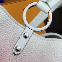 Replica Louis Vuitton White Pink Ombre Capucines MM