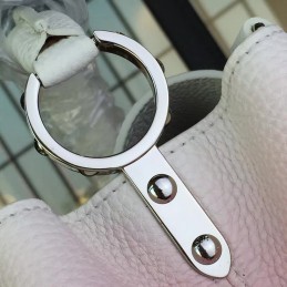 Replica Louis Vuitton White Pink Ombre Capucines BB