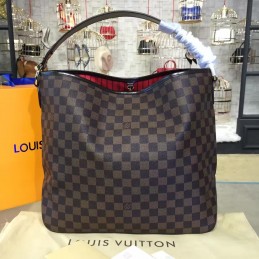 Replica Louis Vuitton Brown Damier Ebene Delightful PM