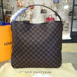 Replica Louis Vuitton Brown Damier Ebene Delightful PM