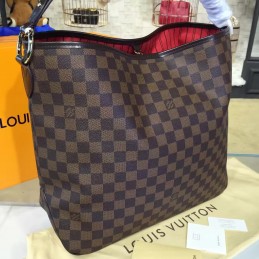 Replica Louis Vuitton Brown Damier Ebene Delightful PM