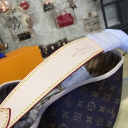 Replica Louis Vuitton Brown Monogram Beige Trim Delightful PM