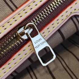 Replica Louis Vuitton Brown Monogram Beige Trim Delightful PM