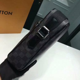 Replica Louis Vuitton Black Damier Graphite Dayton Reporter Bag